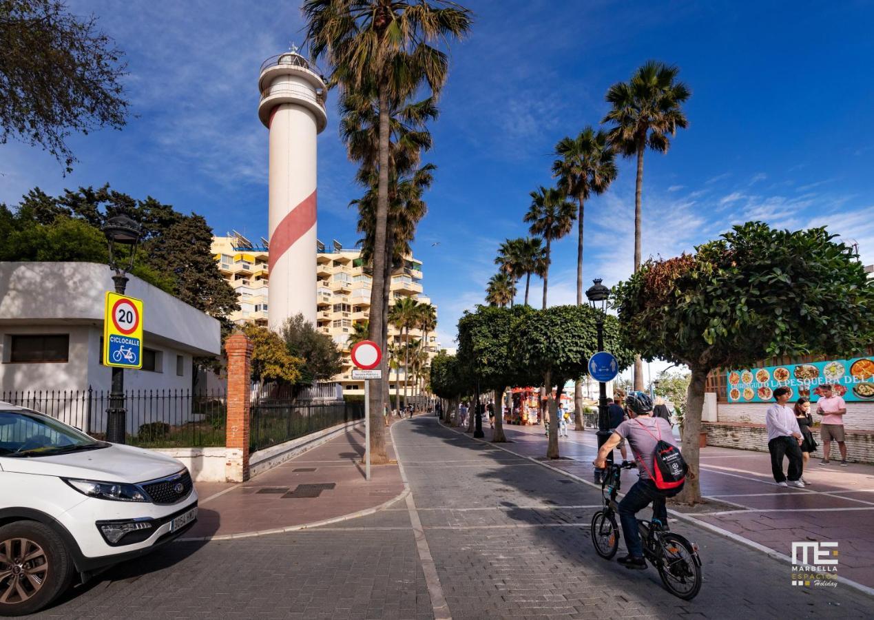 Apartamento Junto Al Faro .Marbella Centro.Vistas Mar Y El Puerto. Exterior foto